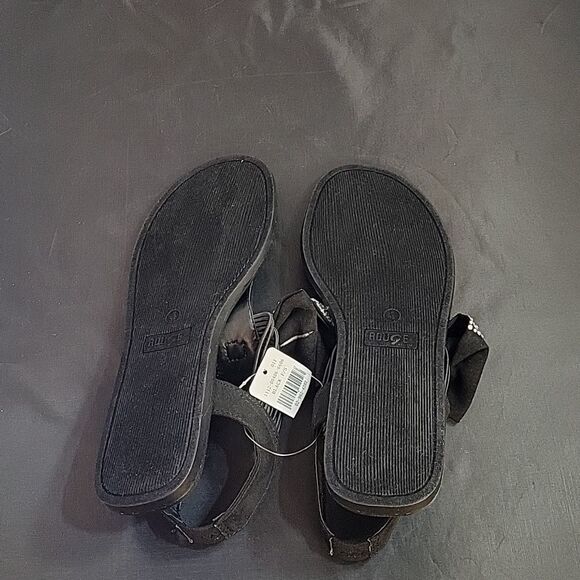 BRAND NEW ROUGE HELUIM RHINESTONES EMBELLISHMENTS BOW THONG WOMEN"S SANDAL - Picture 10 of 11